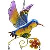 Wind Chimes Bells Hummingbird Bee Dragonfly Hanging Ornaments Garden Home Decor