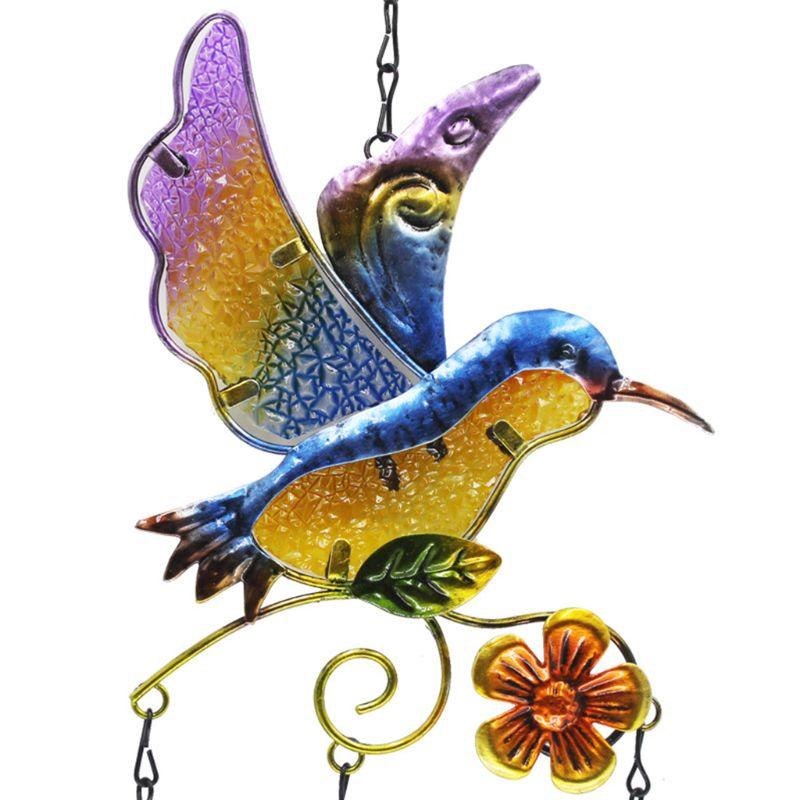 Wind Chimes Bells Hummingbird Bee Dragonfly Hanging Ornaments Garden Home Decor