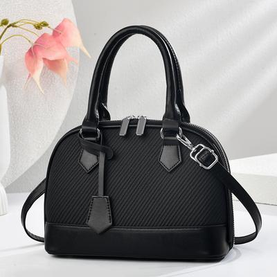 Nuova Borsa a Mano Patchwork Macaron di Alto Livello, Texture Tela, Semplice Moda, Borsa a Spalla All-match da Donna