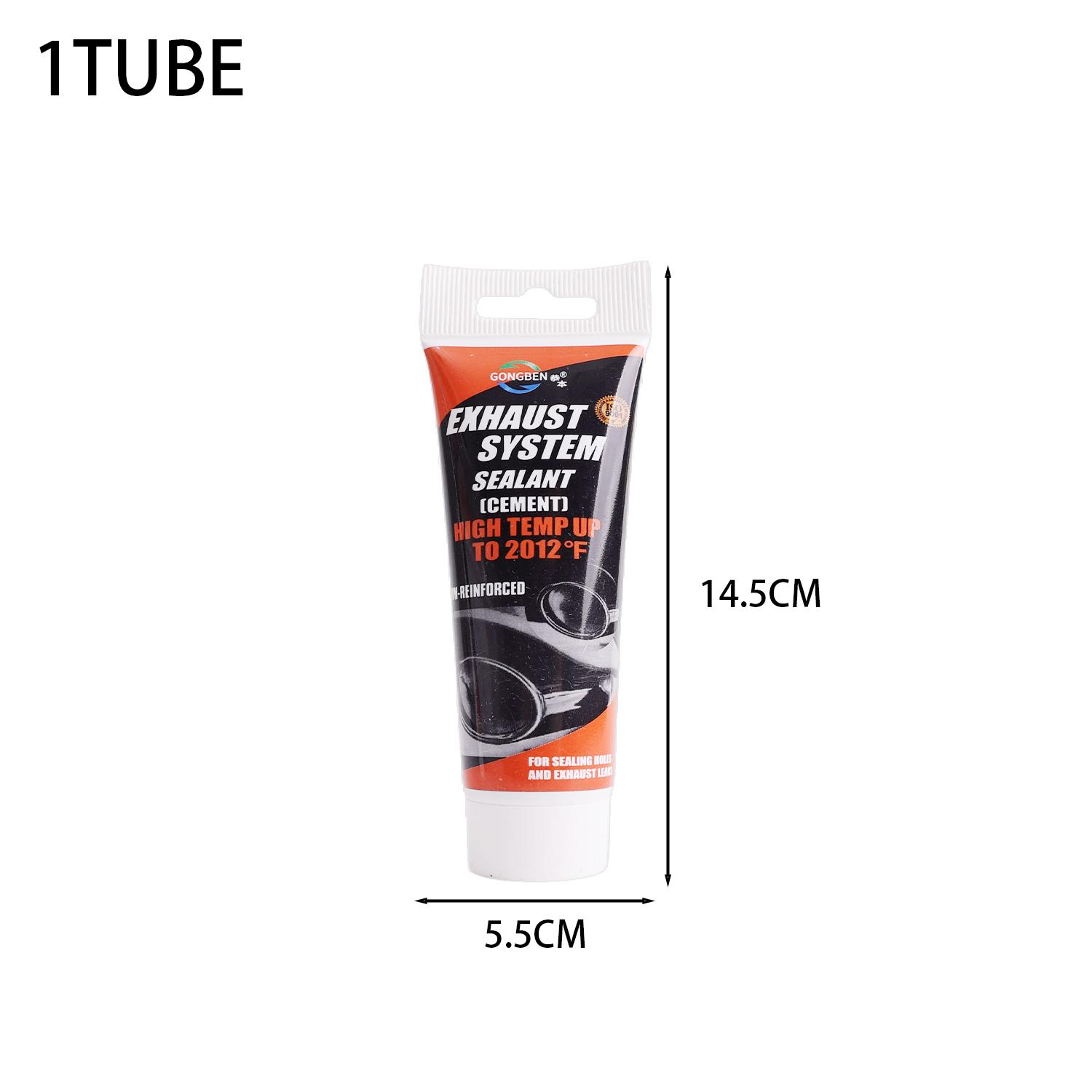 100ml High Temperature Sealant Car Exhaust Pipe Tailpipe Muffler Motorcycle Repair Auto Repair Tool Paste Glue Automotive Metal