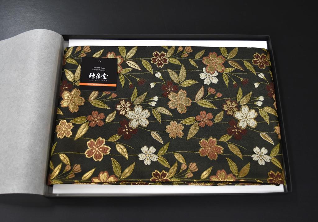 Shinsendo Kimono Table Runner Japanese Perfect for Japanese Table Setting Blossom 180 X 20 - Hospitality, (Cherry Design, Cm)