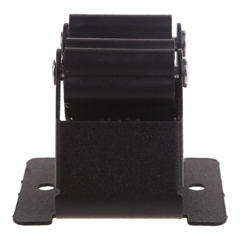 4Pieces Broom Holder with Screws for Kitchen Wall Mounted Mop Hanger Garden Tool