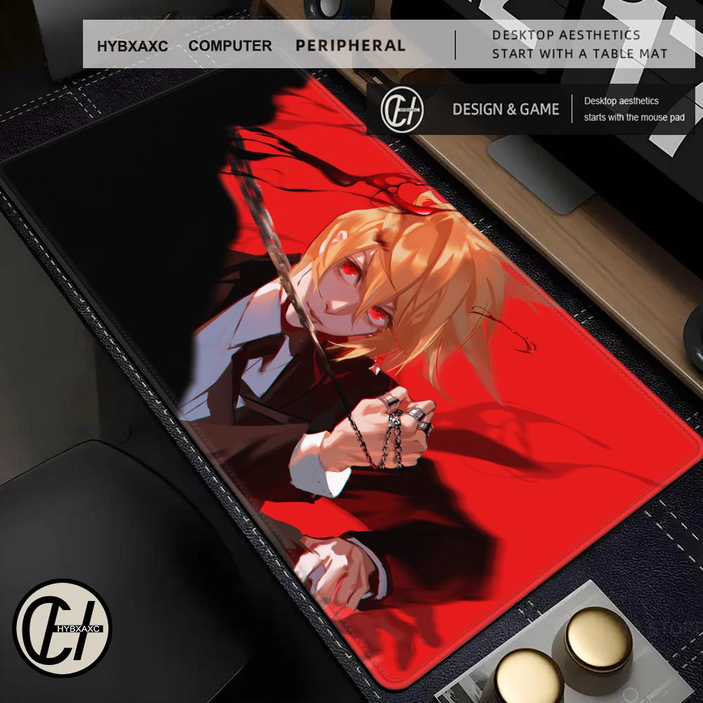 Anime Kkurapika Character Large Gaming Mouse Pad Xxl Nonslip Rubber Long Pc Gamer Computer Laptop Office Table Mat Hybxaxc