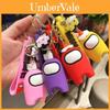 Cute Among Us Keychain Silicone Cartoon Accessory Perfect For Gifting And Collecting