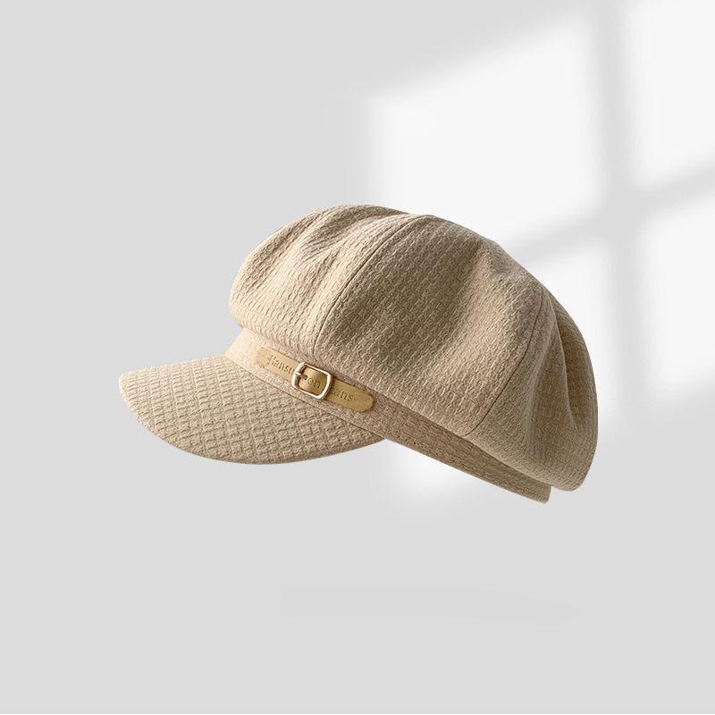 Autumn And Winter British Retro Newsboy Painter Hat Duckbill Beret Octagonal Hat