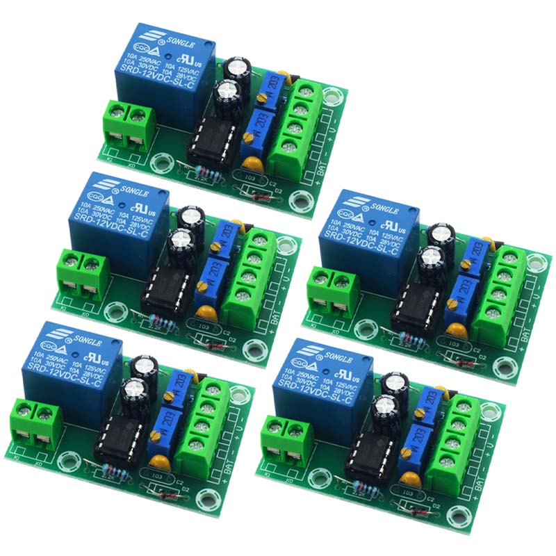 

5PCS XH-M601 panel 12V battery charging smart charger charging power automatic power control board