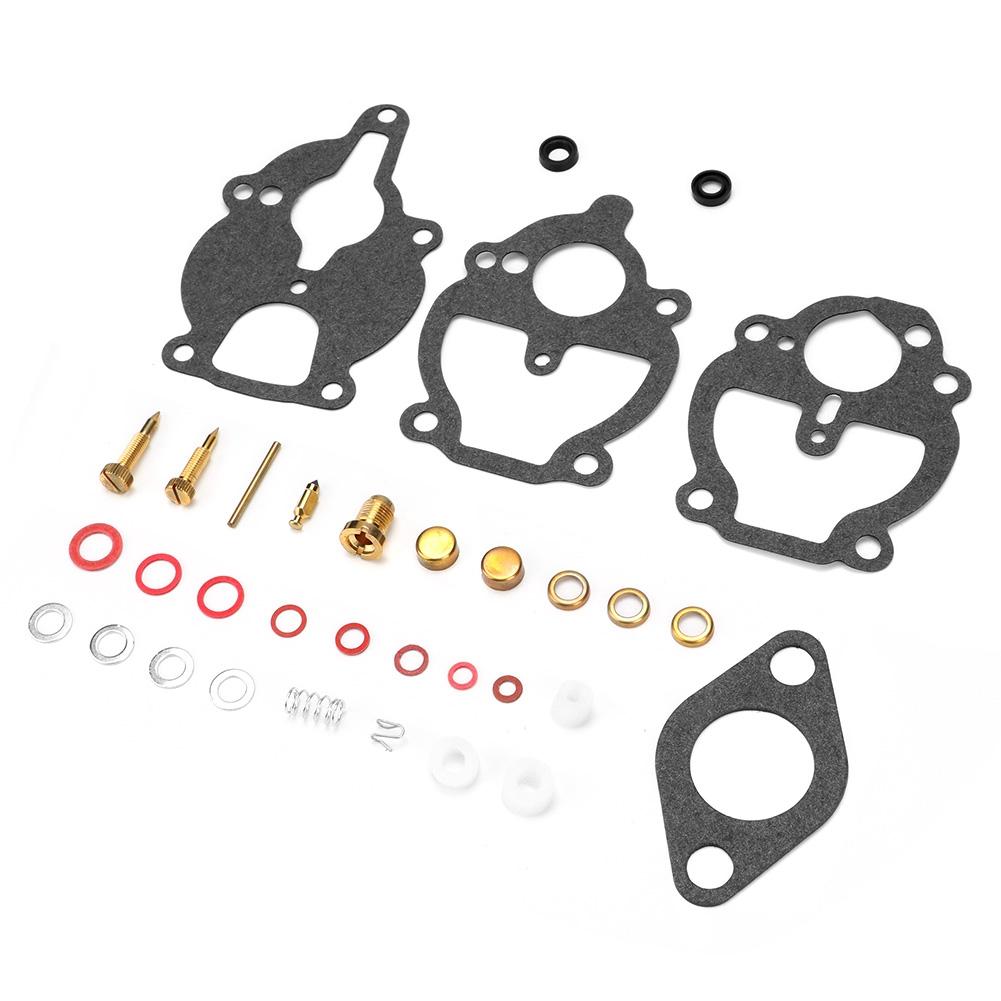 R121 Metal Rubber Professional Carb Carburetor Rebuild Repair Kit Set Fits for Farmall K2112 IH Wisconsin Allis Oliver