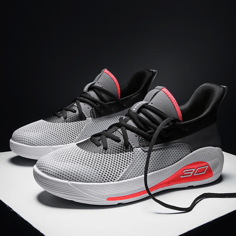 

Мужская мода дышащая баскетбольная обувь с толстой подошвой мужские высокие кроссовки