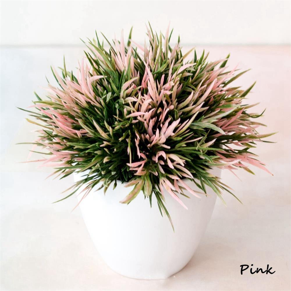 Büro Hochzeit Party Dekoration Künstliche Blume Künstlicher Falscher Kleiner Baum mit Töpfen Künstliche Falsche Pflanzen