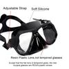 Diving Mask Optical Nearsighted Myopia  Glasses Resin Plastic Lens Googles Silicone  Short-sighted Reading