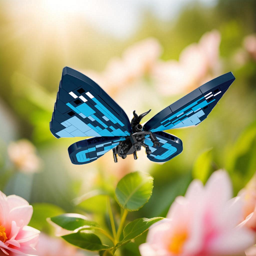Insect Butterfly & Caterpillar Set Puzzle Toys - Ideal for Ecological Learning, Indoor Entertainment, Perfect for Festive Gifts