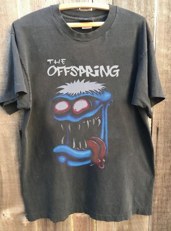 THE OFFSPRING Band Shirt THE OFFSPRING Charcoal Unisex T shirt KH18419 Unisex T-Shirt XL