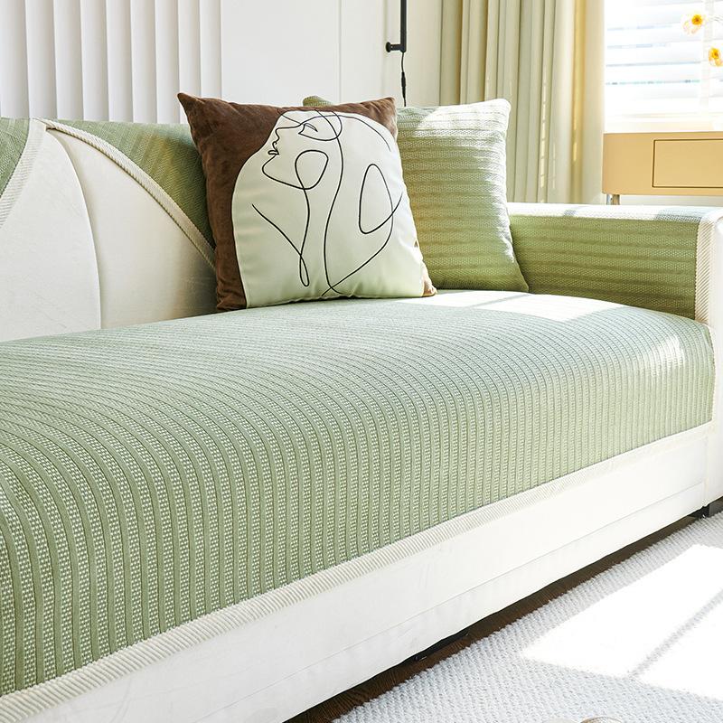 

Легкая роскошная однотонная диванная подушка из синели, универсальный простой нескользящий чехол для дивана, чехол для полотенец, подушка 70*70cm