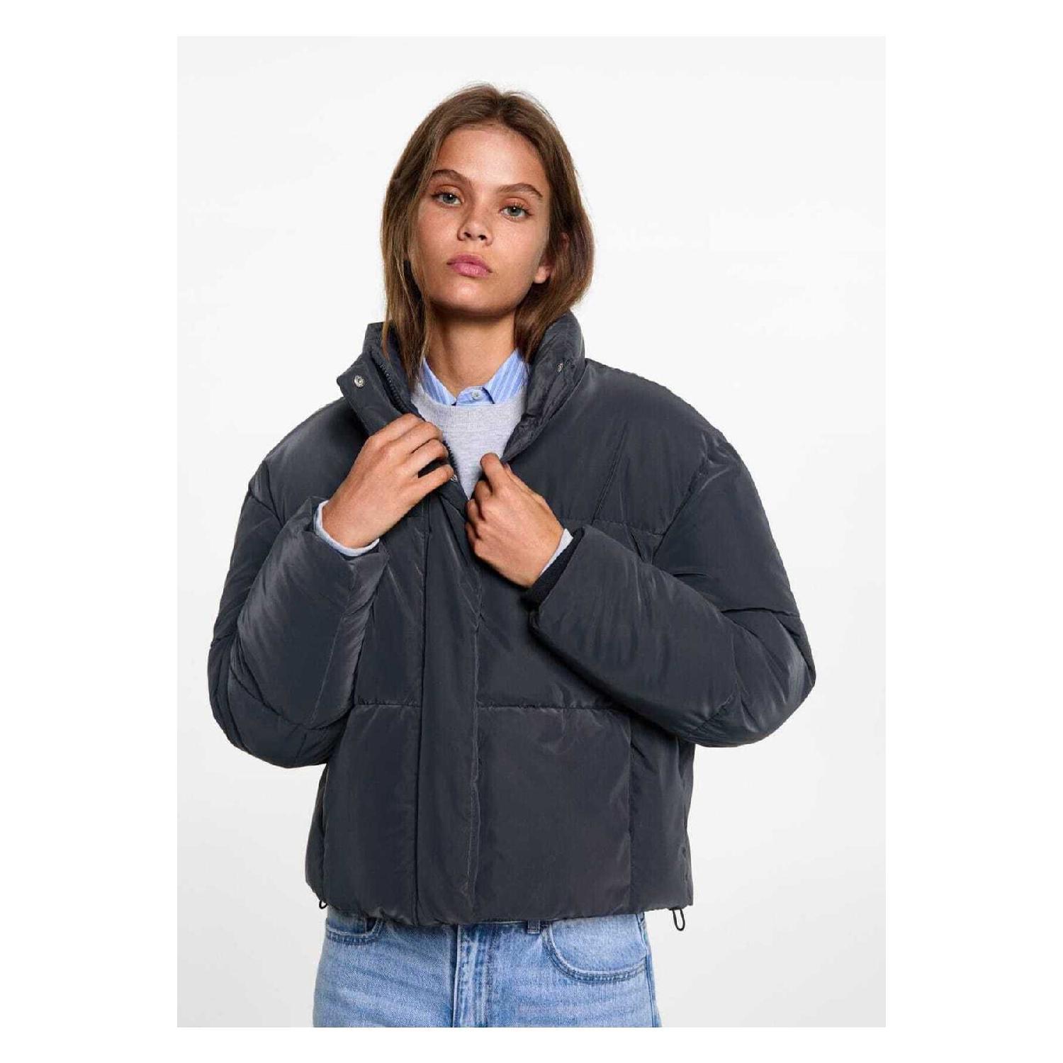 

Стеганый анорак XS тёмно-синий