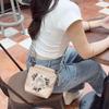 2025 Japanese Style Cute Cartoon Embroidery Crossbody Shoulder Bag for Women