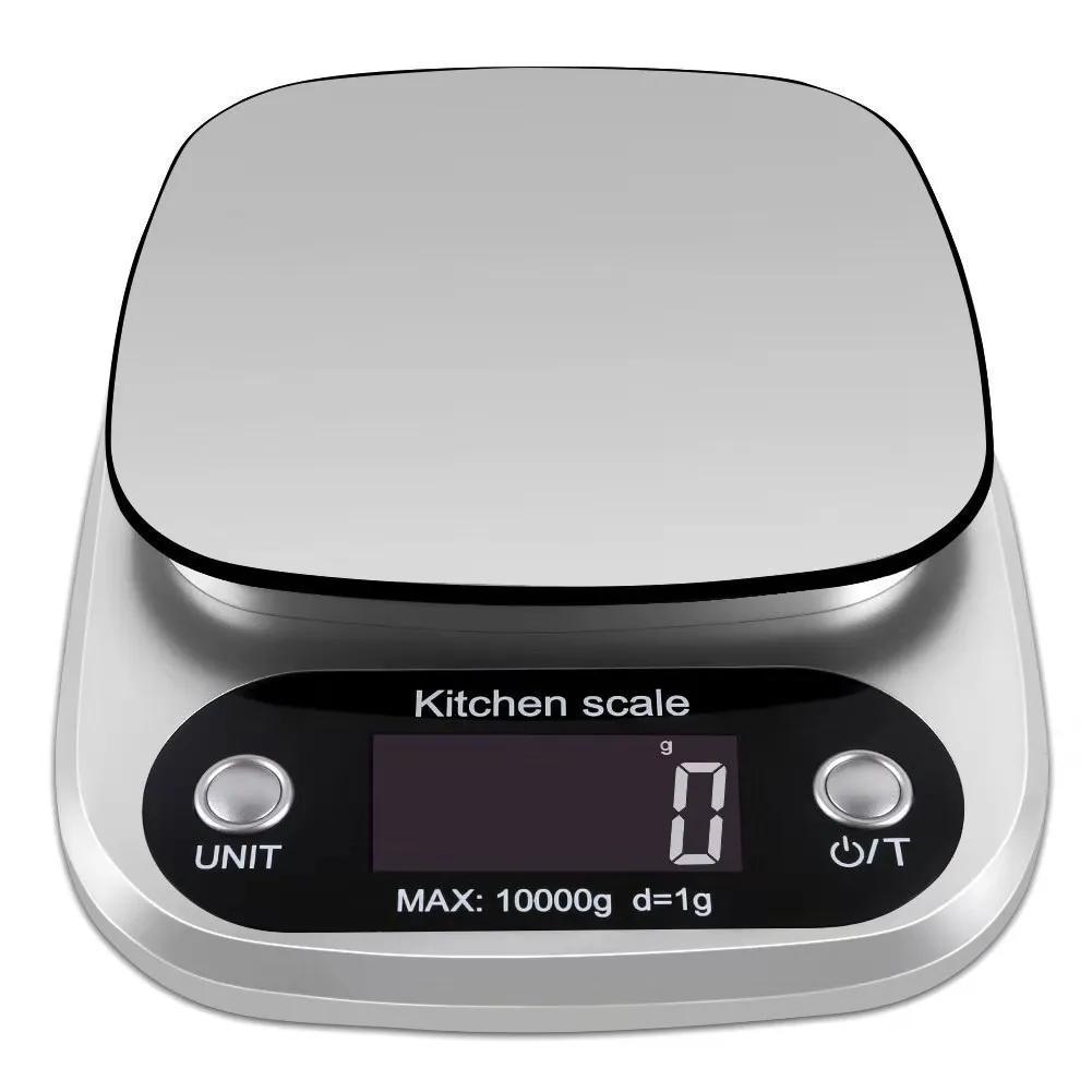 10kg High-Precision Electronic Scale Nutritional Kitchen Scale Compact Mini Ideal for Baking Cooking Precise Ingredient Weighing