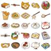 50 Cartoon Dim Sum Stickers: Original, Waterproof, Perfect for Journals, Phone Cases, and Suitcases