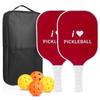 Carbon Fiber Pickleball Paddle with Honeycomb Panel - Outdoor Sports Graphite Racket
