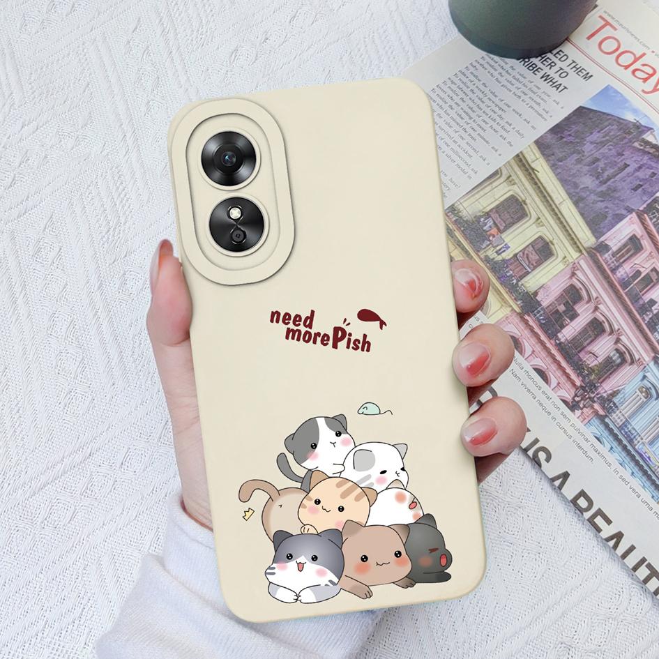 Cover In Silicone TPU Per Oppo A15 / A15s / A35 – Protezione Antiurto Ultrasottile, Morbida, Con Ritagli Precisi, Colore Blu