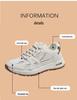 Women's Thick-Soled Cortez Shoes: Breathable, Lightweight, Comfortable, Versatile Low-Top Sneakers for Students