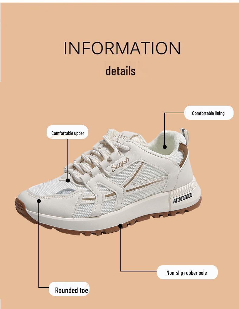 Women's Thick-Soled Cortez Shoes: Breathable, Lightweight, Comfortable, Versatile Low-Top Sneakers for Students