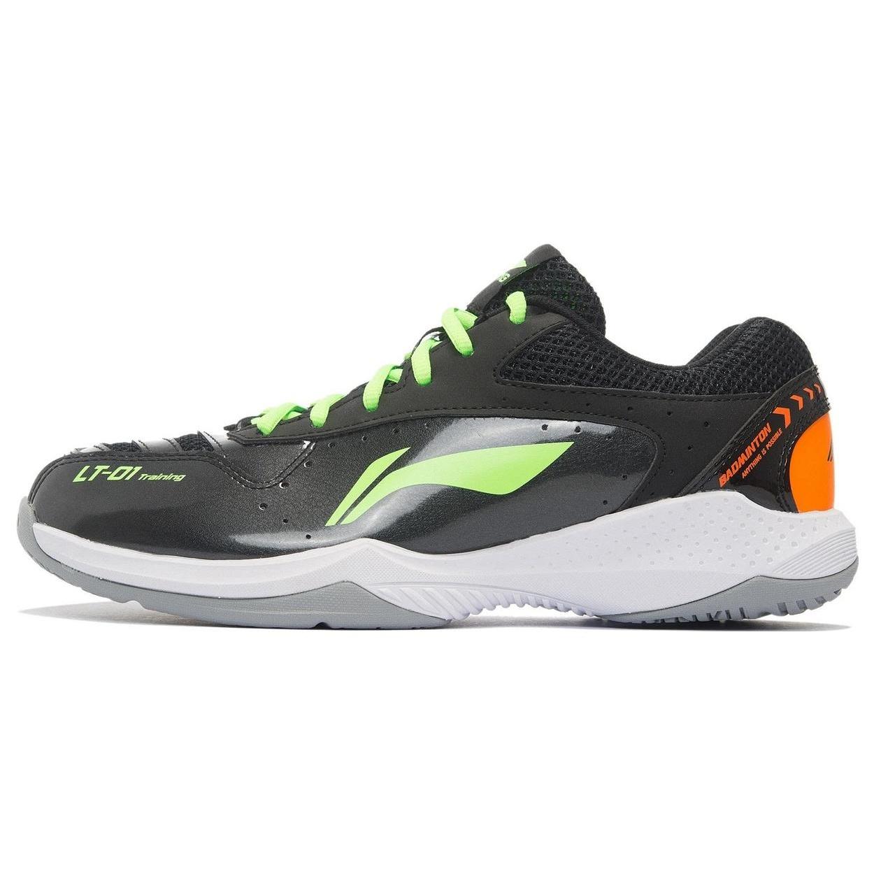Li-Ning LeiTing Training  Black Green  Men s AYTS024-3 EU 43⅔