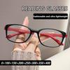 Middle Aged and Elderly Fashionable High-definition Reading Glasses Retro Ultra Light Presbyopia Glasses 0 To+400