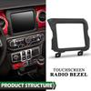 8.4" Radio Trim Bezel Surround For Jeep Wrangler JL 2018-2024 Replace 6AB55TX7AB