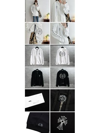 Vyšívaná mikina s křížem a podkovou pro muže a ženy - Podzimní oblečení