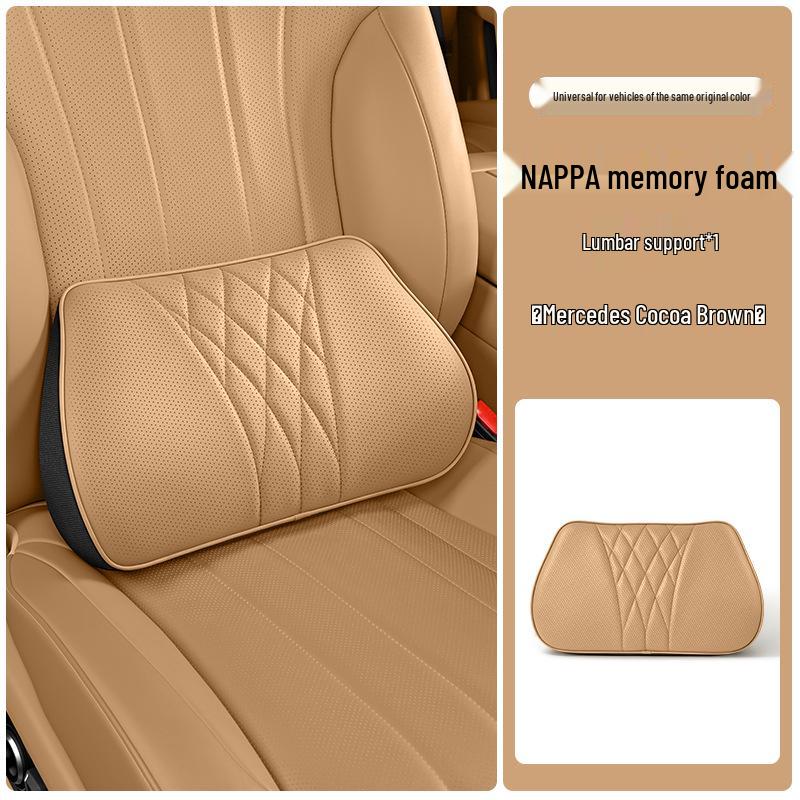 Nissan Car Headrest and Lumbar Support Cushion - For Sylphy, Teana, Qashqai Neck and Lumbar Protection