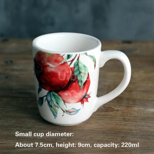 

Гранат Керамическая тарелка Круглый диск Западная тарелка для стейков Завтрак Домашние тарелки Набор плоских тарелок 10 дюймов