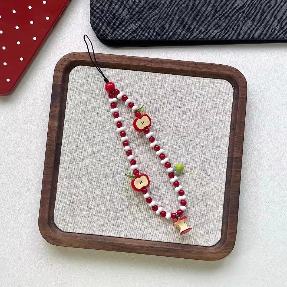 Cute Kawaii Charms Pendant With Fruit Mobile Phone Strap Ins Phone Strap Lanyard  Gift