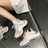 Fashion New Casual Dad Chunky Sneakers Casual Vulcanized Shoes Woman High Platform Vulcanize Sneakers Lace Up White Sneakers Women 2025