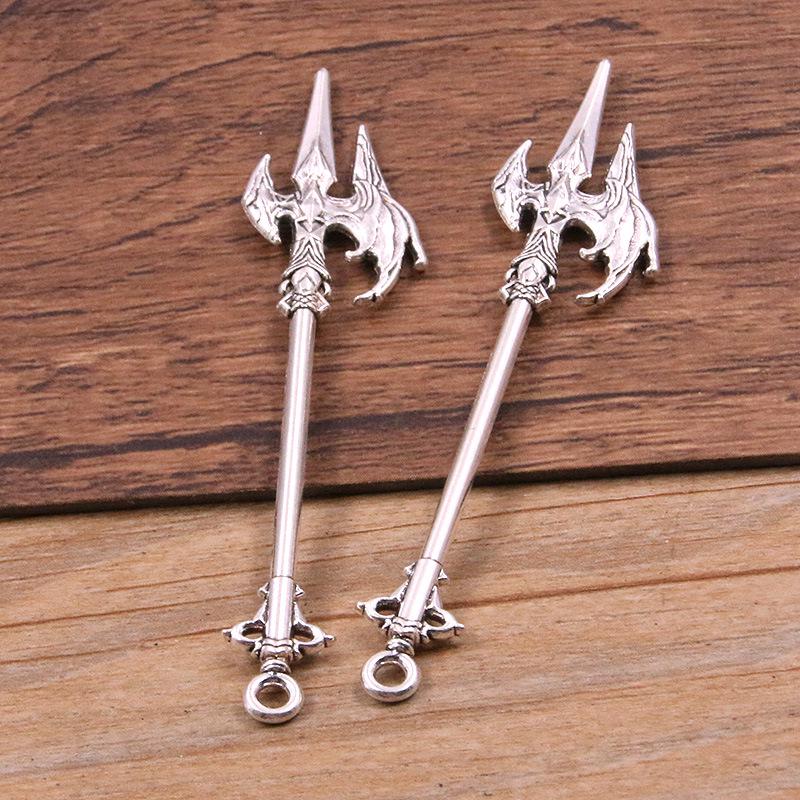 15 DIY Alloy Weapon Charms: Swords, Knives, Guns, Bows & More