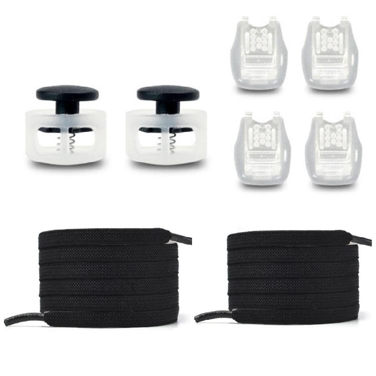 Lacets de Chaussures Élastiques Avec Fermoirs à Cordon 3 mm de Large 100 cm de Long Lacets Baskets Lacets Pour Hommes Femmes Adolescents Enfants