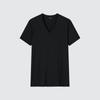 Uniqlo Japan HeaTTech V-hals T-skjorte med korte ermer 