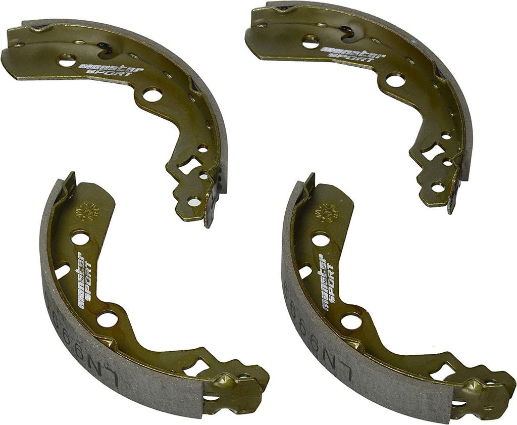 MONSTER SPORT Brake Shoes for [Type-e/Rear] Solio/Solio Bandit/Swift/Ignis/XBEE/Delica D2, Etc. 422121-4100M