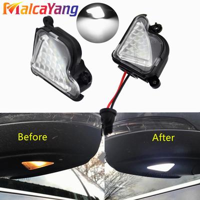Car Styling For Skoda Octavia 3 2 5E 1Z 2004- Skoda Superb 3 2 B6 B8 2008- LED Under Side Mirror Puddle Lights No Error