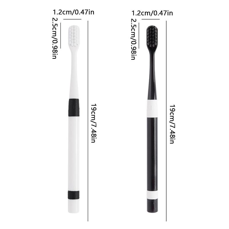 High-end Golden Bamboo Charcoal Toothbrush for Men and Women Adult Couples Family Tooth Brush Small Head Soft Bristle Toothbrush