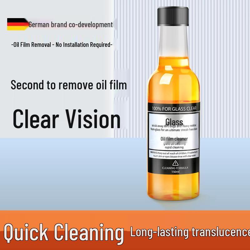 Windshield Oil Film Remover & Rainproof Cleaner