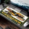 Green Bay Packers Print Mouse Pad, for Keyboard Pad Laptop PC Mat for Office Home Use, Desk Decor, Perfect Birthday Gift for Gamers