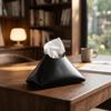 Triangular Pyramid Tissue Container Modern Style Tissue Holder Car Tissue Box Office Use