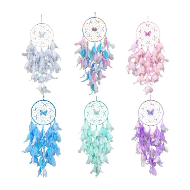 Dreamcatchers Bohemians Dream Catcher Wall Decors for Bedroom Dorm Room Decors Feathered Hanging Ornament Festival Gift