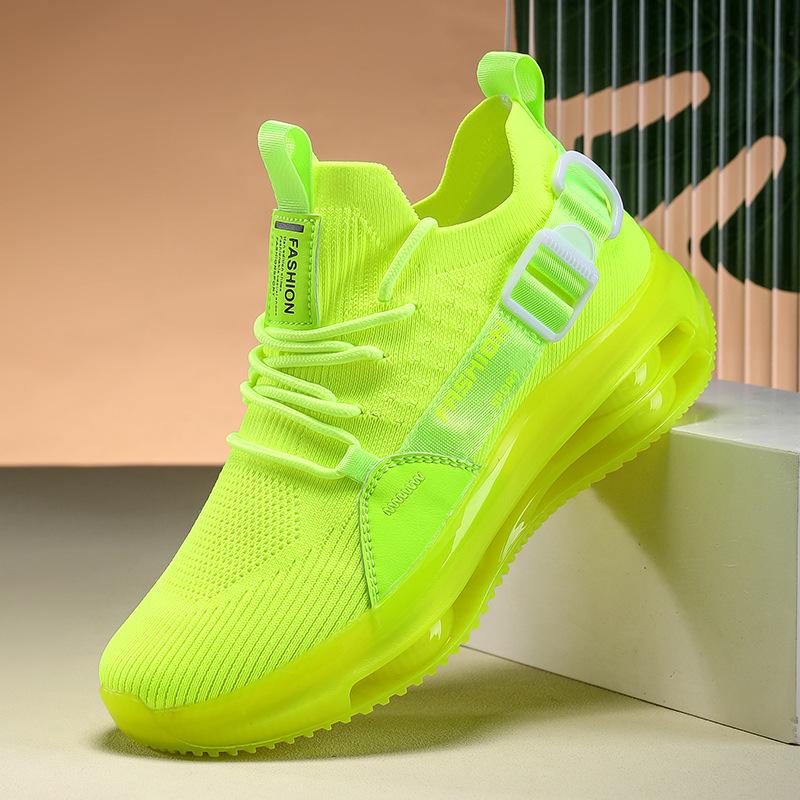 Men's Breathable Casual Sneakers - Korean Fashion Sneakers Wear-resistant Durable Rubber Outsole New Design Lightweight