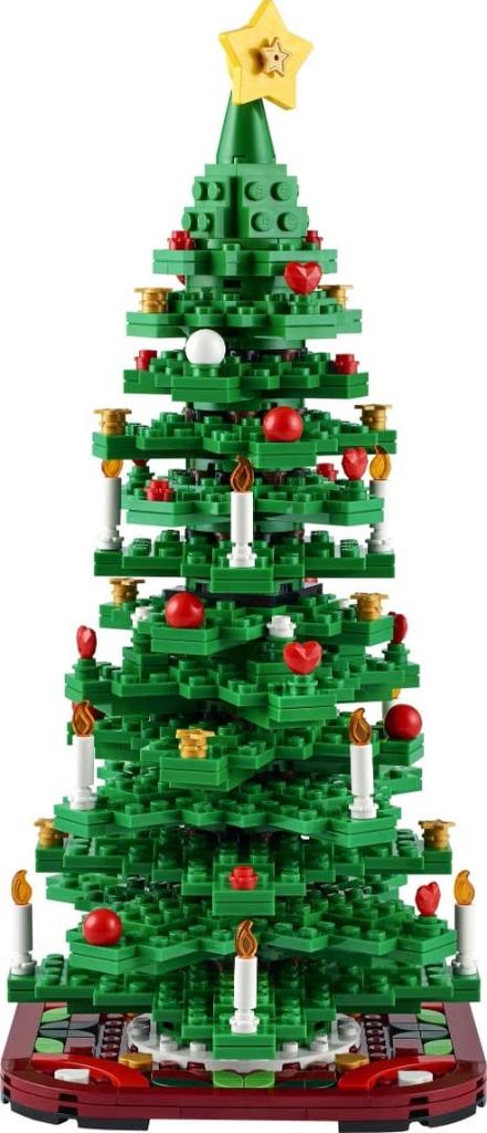 LEGO Christmas Christmas Tree Tabletop Mini Stylish Decoration Present Toy Christmas Present Block Boys Girls Children Elementary School Students 12