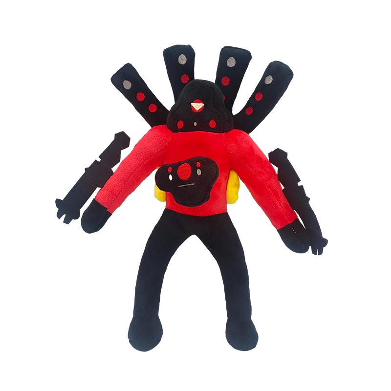 Neue Skibidi Toilette Plüschtiere Anime Spiel Figur Titan TV Mann Elektrischer Bohrer König Plüschtier Sammlerstücke Geschenke Für Kinder Fans Erwachsene