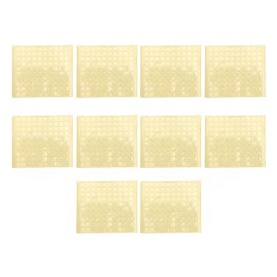 Doppelseitige Klebepunkte Transparente Runde Aufkleber für Nagelspitzen DIY 10 Stück 100 Aufkleber pro