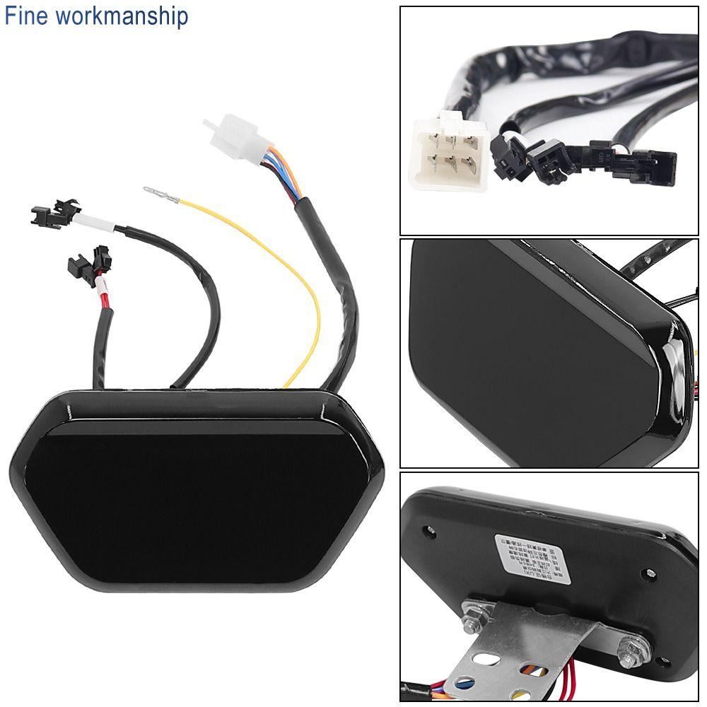 Pannello di controllo per bici elettrica 48V 60V 72V Display digitale Schermo LCD Contachilometri Cruscotto veicolo