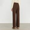 JOY SPEAKER 2025 Spring Draped Relaxed High-Waist Straight-Leg Pants