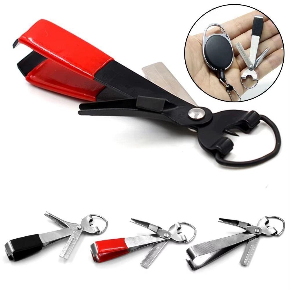 Remover Bent Long Nose Fish Hook Wire Bonder Line Cutter Fishing Tied Hooks Pliers  Outdoor Camping